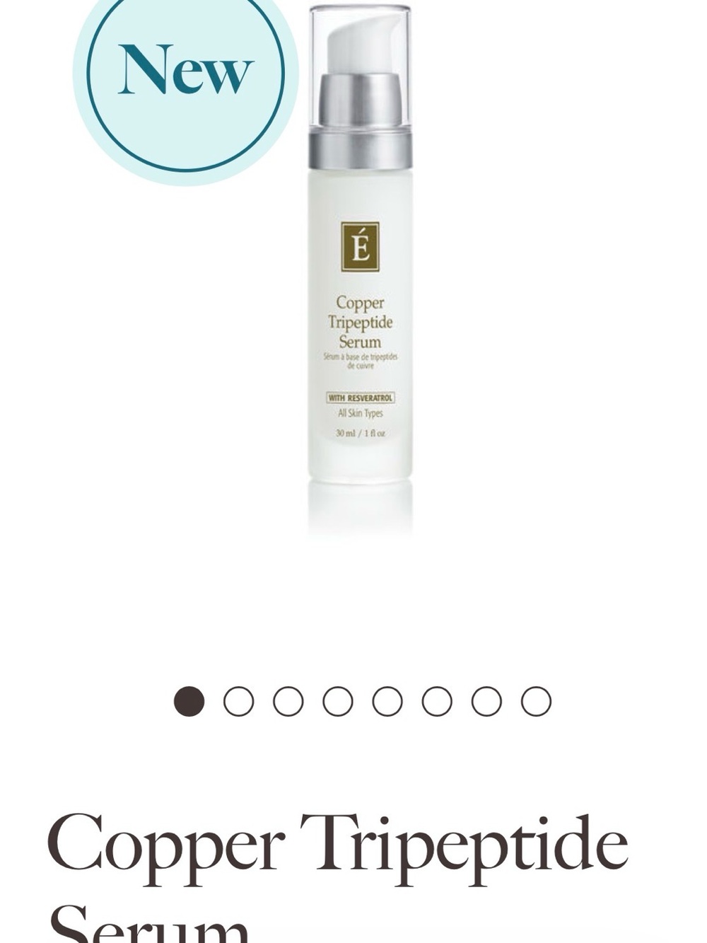 Eminence Copper Tripeptide Serum